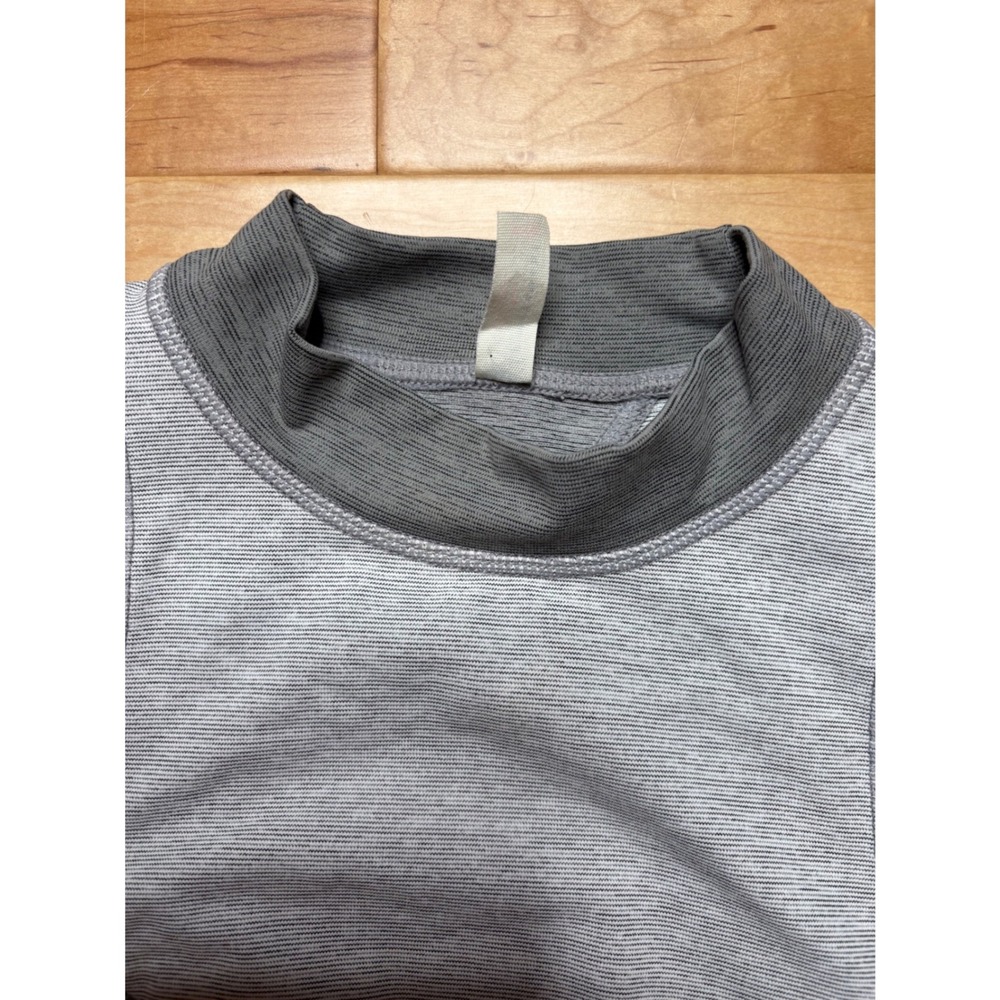 FP Movement Crop Top Women XS Gray Space Dye Seamless Mock Neck Active Tank - Picture 3 of 8